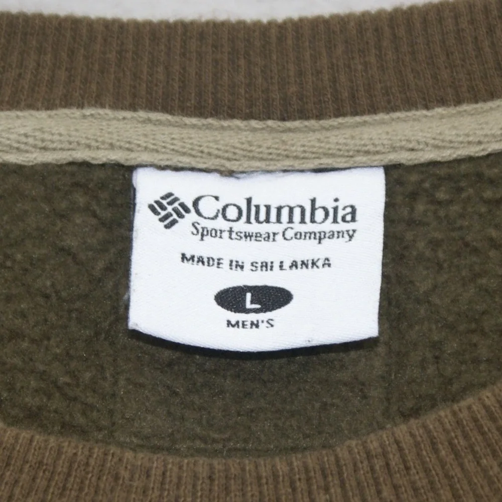 Vintage Late 90s Columbia Sportswear Heritage Collection Crewneck Sweatshirt L